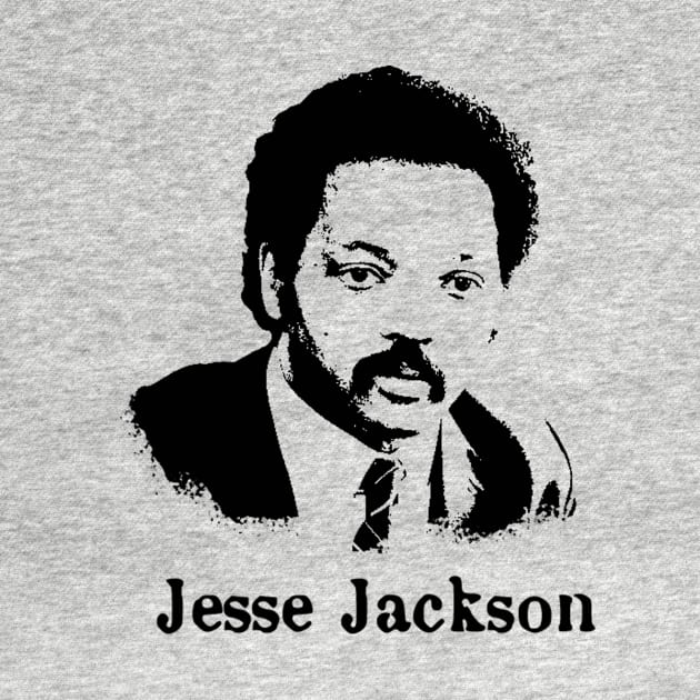 Jesse Jackson Portrait by Soriagk